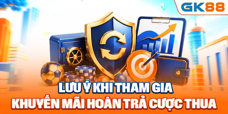 Lưu ý khi tham gia khuyến mãi hoàn trả cược thua